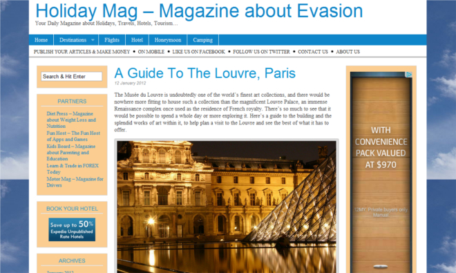 Discover the Services Powered by WebMobiTech - Holiday Magazine